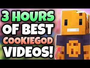 *3 HOURS* OF "GREATEST" COOKIEGOD VIDEOS TO FALL ASLEEP! (MINECRAFT)
