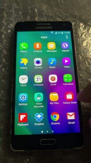 Android 6.0 TouchWiz water ripple lockscreen effect! #phone #androidphone #tech #samsung