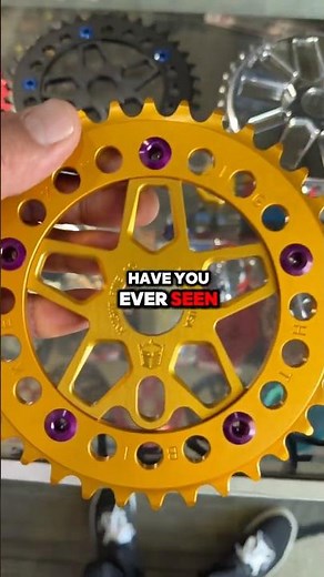 Bicycle sprocket | BMX sprocket selection in variety of colors and styles