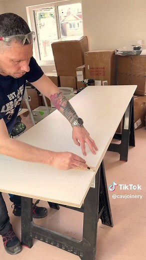 Angled Wardrobe Install with CAV Joinery Tools