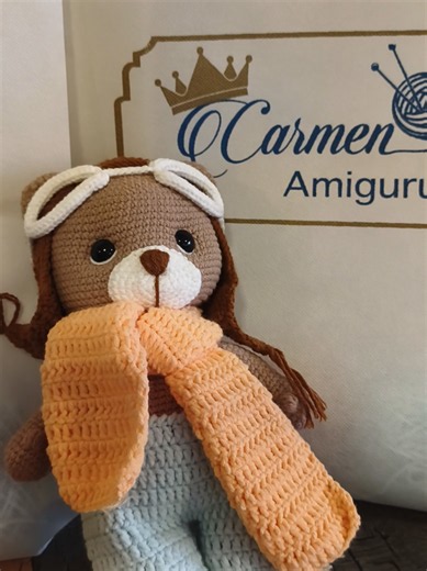 Arañitas de Amigurumi Crochet Paso a Paso Piloto Aviador