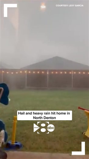 38K views · 244 reactions | Severe storms swept through parts of North Texas Sunday evening. Heavy rain and hail could be seen in Denton County, including North Denton. MORE: https://www.wfaa.com/article/weather/dfw-weather-storms-possible-north-texas-live-radar/287-f0522596-6924-4896-8828-3ba797a210d6?utm_medium=social&utm_source=facebook_WFAA | WFAA | Facebook
