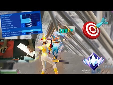 *BEST* KBM Fortnite Sensitivity Settings to Improve Your Aim🎯+ Build Faster 🏆