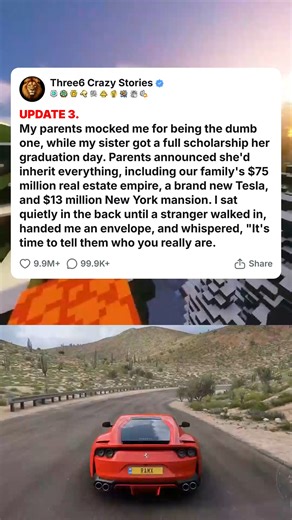 37K views · 370 reactions | UPDATE 3. My parents mocked me for being the dumb one, while my sister got a full scholarship her graduation day. Parents announced she'd inherit ever... #foryou #fyp #reels #viral #redditstorytime #redditposts #storytime #redditstories #reddit #askreddit #paranormal #redditparanormal #nosleep | Tank print | Facebook