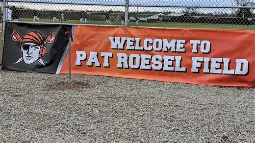 'They will always be in my heart.' Ryle's baseball field now carries Pat Roesel's name