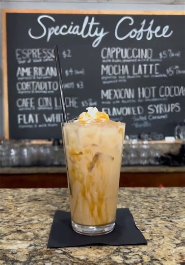 Sunday morning iced coffee ☕️ at 1983 Mexi-Cafe is calling your name! We’re open! Come see us for dine in, drive thru, or order on favor. Extra parking in the back! 5358 Kostoryz Rd #1983mexicafe #cctx #supportlocal #icedcoffee #corpuschristi