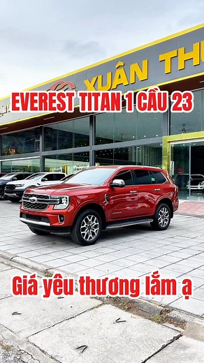 👉 EVEREST TITANIUM 4x2AT 2023 model mới xe cực đẹp anh chị nhé. LH em Thiết nếu cần tư vấn chi tiết anh chị à. Em xin cảm ơn. #autoxuanthuy #chootocampha #FordEverest #titanium #4x2 #nextgen | Chợ oto cẩm phả # oto Xuân Thủy