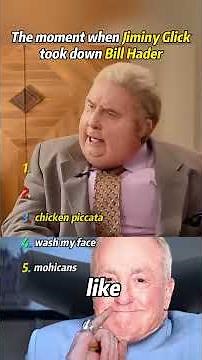 The Moment Jiminy Glick Took Down Bill Hader