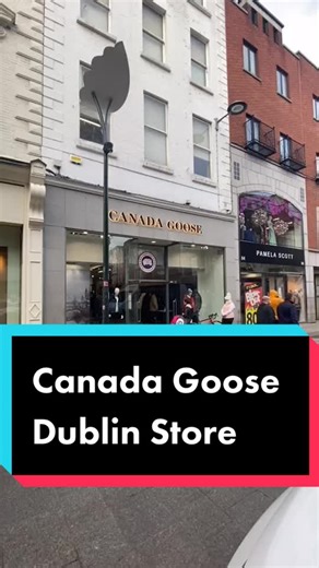 Canada Goose Store Opening on Grafton Street in Dublin