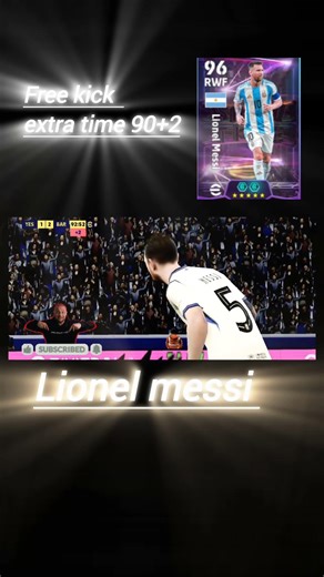 free kick lionel messi extra time #efootball #efootball2026 #pes #lionel