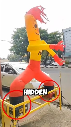 The Secret Science Behind Dancing Inflatable Dolls! 🤯 #original