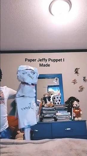 Jeffy Puppet I Made On Paper