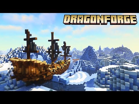 Into the Ice Maze! Exploring the Aquamirae Mod in Minecraft