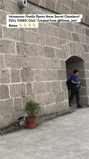 Intramuros Secret Chambers Tour! #manila #philippines