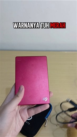 Backup data aman pakai Seagate 2TB! 💾🔥