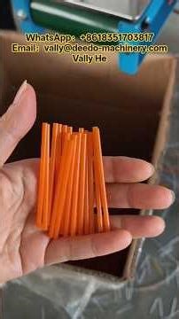 Lip brush plastic stick making machine，Plastic stick manufacturing equipment