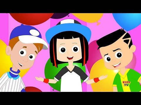 Happy Balloon Song for Kids | Fun and Educational Children's Song
