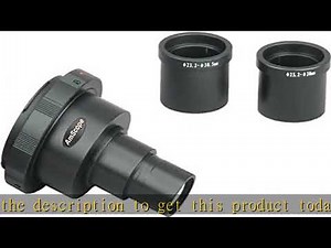 AmScope CA-CAN-SLR Canon SLR / D-SLR Camera Adapter for Microscopes - Microscope Adapter