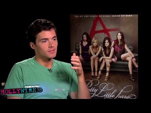 Ian Harding Talks Kissing Lucy Hale - Pretty Little Liars