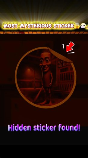 Most Mysterious Sticker in SBA😱😱#superbearadventure