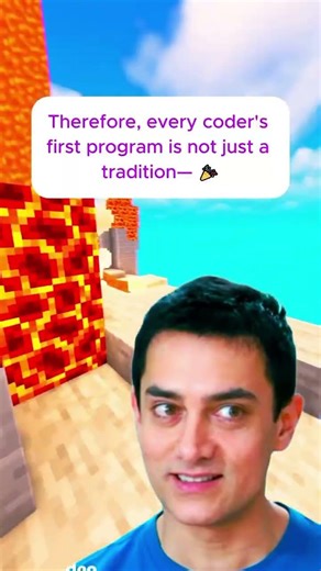 "Hello World" — simple line, but har coder ke liye ek emotion ❤️