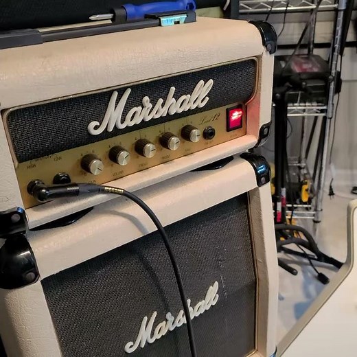 Vintage 1986 Marshall Lead 12 Mini Stack with 1986 Kramer Focus 2000 March 5 2021 Sound Check