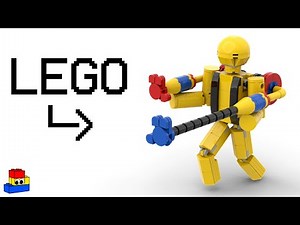 Building the Player + Grab Pack out of LEGO (Poppy Playtime)