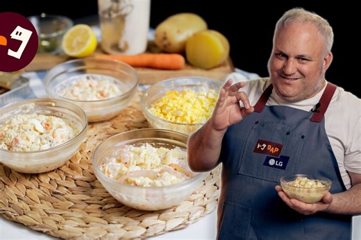 Hoy, en La cocina de DAP, preparamos las cuatro ensaladillas más famosas de España