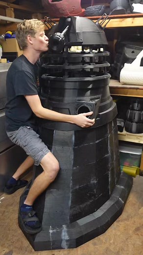 premium Dalek content #dalek #doctorwho #3dprinting