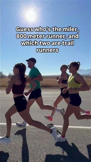 Guess the Runner: Miler vs 800m vs Trail Runners
