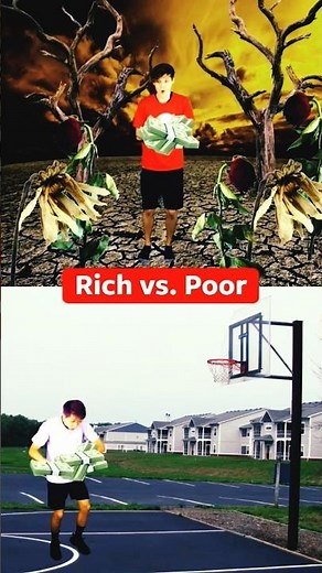 RICH vs. POOR! 😂 #shorts