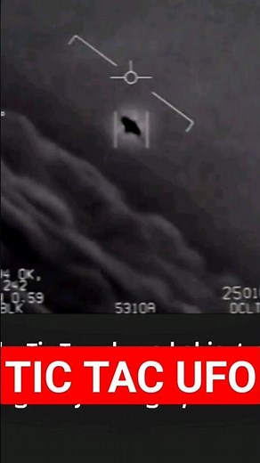THE TIC TAC UFO #viral #ufo #military