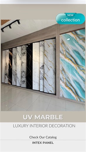 INTEX PANEL | || UV MARBLE Size : 122 x 280cm / 122 x 290cm (Thickness 3mm) Fungsi : ☑️ Dekorasi Dinding Motif Marmer Realistis Menyerupai Batu Marmer... | Instagram