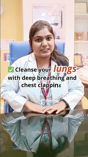 “Clear Your Lungs Fast! Chest Physiotherapy Explained 🫁 #shorts #ChestPhysiotherapy #lunghealth