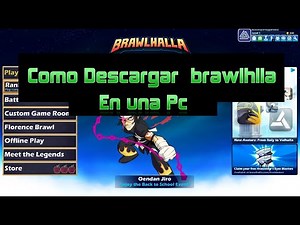 como instalar brawlhalla en una pc 2025 facil.