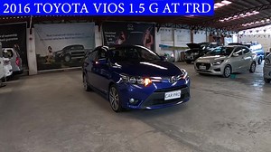 TOYOTA VIOS 2016 1.5 G TRD AT Model year : 2016 Kilometers : 59,897 Make : TOYOTA Model : VIOS Color : Blue Metallic Transmission : Automatic Transmission • Mag Wheels • Adjustable steering TOYOTA VIOS 2016 1.5 G TRD AT Regular price: 690,000.00Php Discount: 50,000.00 Fixed Price :640,000.00 *Regular prices shall apply on all trade in transactions. Financing quotation: Downpayment: 271,457.25 (Inclusive of comprehensive insurance, chattel mortgage, and processing fees) Monthly Amortization: 12 M