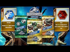 New Legendary MODs - Jurassic World The Game