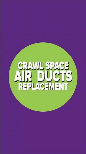 Crawl Space Air Ducts Replacement and Rodent Control in Antioch, CA