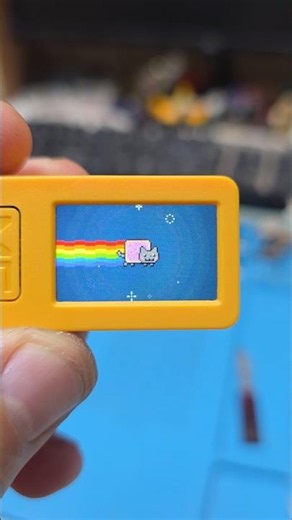 Nyan Cat on M5Stick #esp32 #m5stack #nyancat