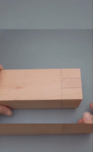 Best carpentry wood connected tutorial | Perfect Angle Wood Joints#Shorts(68）