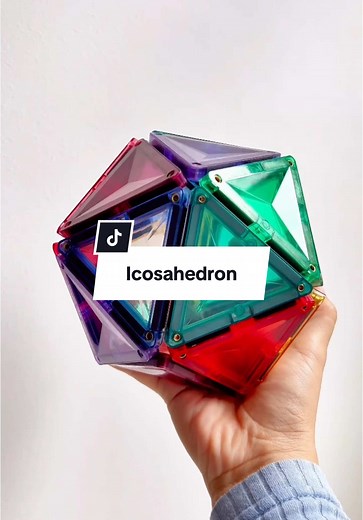 Challenge Yourself to Build a CONNETIX Icosahedron
