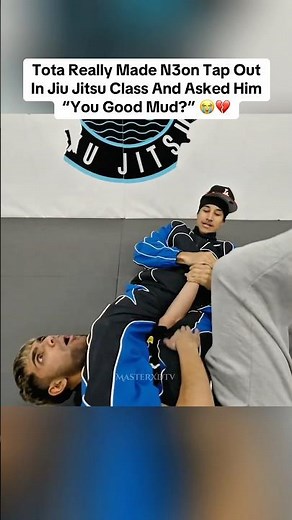 Tota Made N3on Tap Out in Jiu Jitsu 😳 #n3on #tota