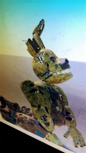 #fnaf ~ #springtrap ￼ My Roblox avatar in the spring lock suit