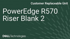 How to replace riser blank 2 on a PowerEdge R570