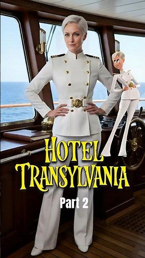 👻🧛‍♂️ Hotel Transylvania in Real Life! 💀🎬 #ai #hoteltransylvania