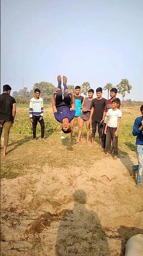Back flip 🙏🤸 wait for end #backflip #video #vivekflipperboy #viral #me #support