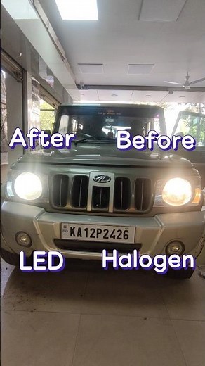 Halogen vs Osram LEDs - Output comparison @ KONARK'S