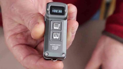 1000 Lumens from a Keychain?! NiteCore TUP Review