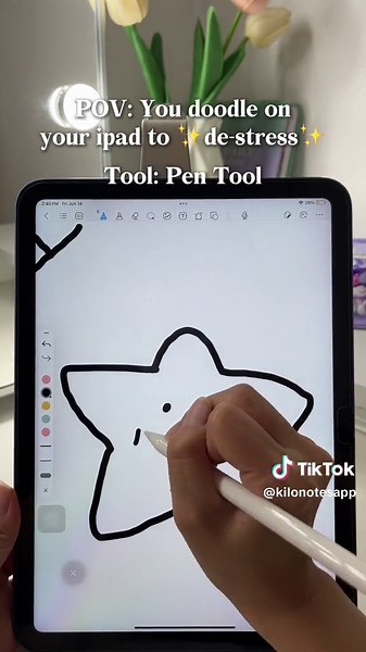 Easy and Cute Doodles to Draw on iPad with Kilonotes