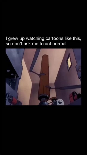 _the_toon_time on Instagram: "Follow for more @_the_toon._ In 1954, Crazytown arrived as one of the wilder entries in the Noveltoons lineup, and it leaned fully into the idea of a world where nothing makes sense. The short drops you into a town that runs on pure backwards logic. People stroll through traffic while cars politely stick to the sidewalks. A store announces a half off sale by literally slicing furniture in half. Monkeys toss peanuts to humans at the zoo. Every scene plays like a visu